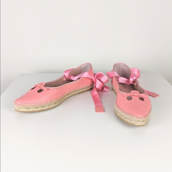 Marc Jacobs The Mouse Espadrille Lace-Up Flat, light pink, 39 - Picture 3 of 8